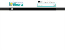 Tablet Screenshot of creatividadahora.com